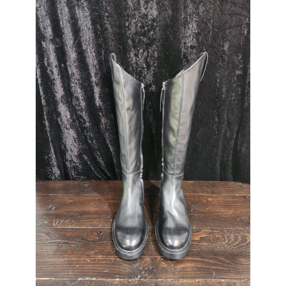 Sam Edelman Fable Black Leather Tall Boot/Sz 5.5M - Picture 5 of 8